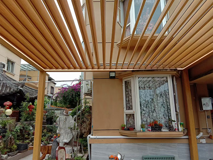 電動百葉涼亭M210