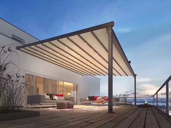 電動折疊雨棚M700