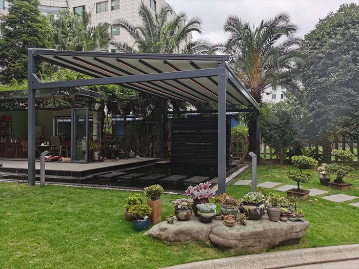 電動折疊雨棚M700