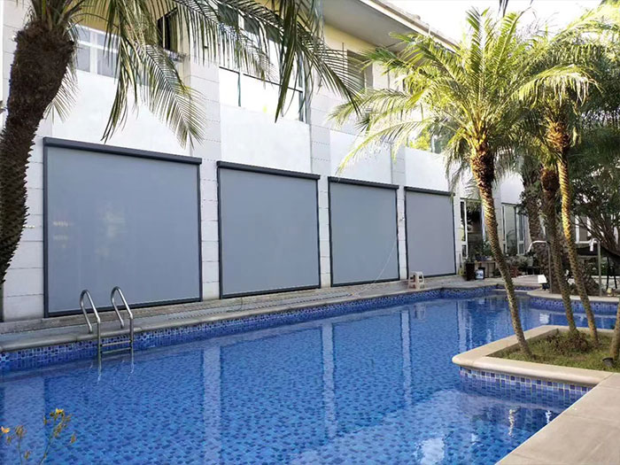 遮陽電動防風卷簾系統(tǒng) 遮陽電動防風卷簾系統(tǒng)